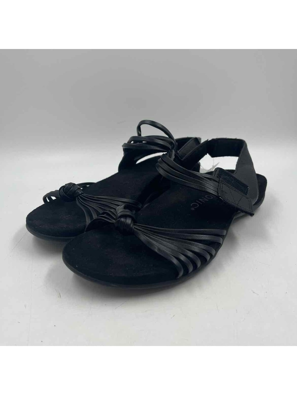 vionic Women's Shoe Size 8.5 Black Solid Sandals